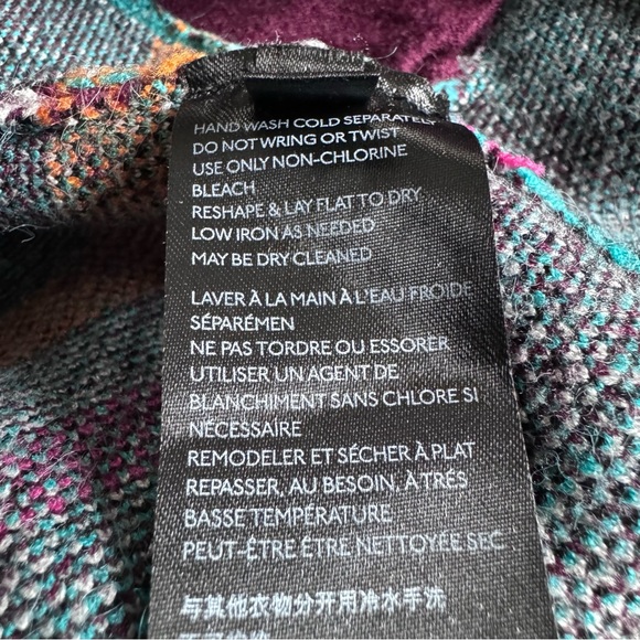 Anthropologie Colorful 3/4 Sleeve Jacket Size Small - Picture 8 of 8